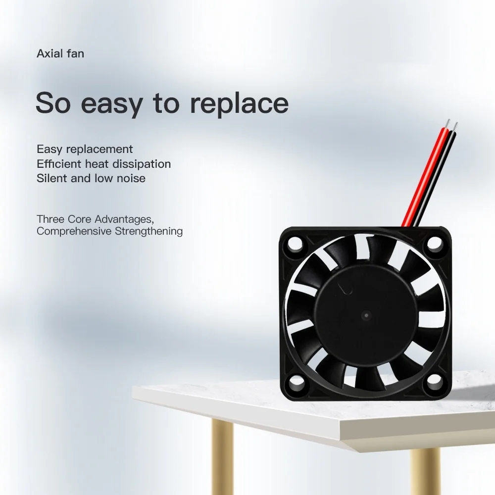 2pcs Creality Original 4010 Fa - Creality Printer Ender 3 ulasan dan harga